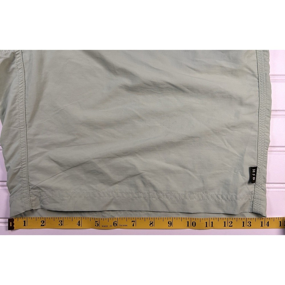 Howler Brothers Horizon Hybrid 2.0 Shorts Mens 40 Mint Green Nylon Ripstop Swim - Picture 9 of 15